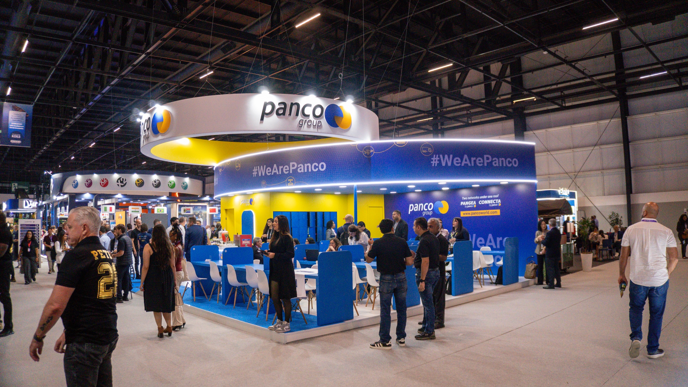 PANCO Group booth bringing freight forwarders together